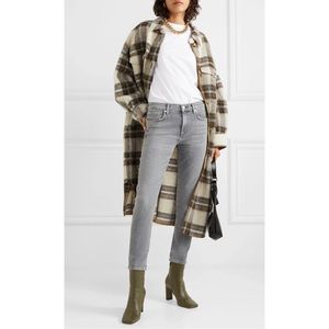 AGOLDE Exclusive Sophie Crop in Cement